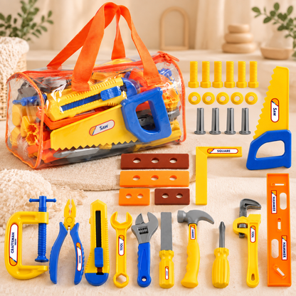 30-Piece Kids Tool Set