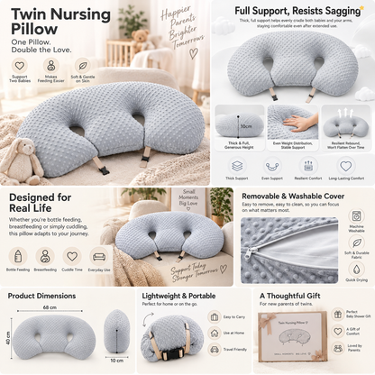 Twin Feeding & Nursing Pillow